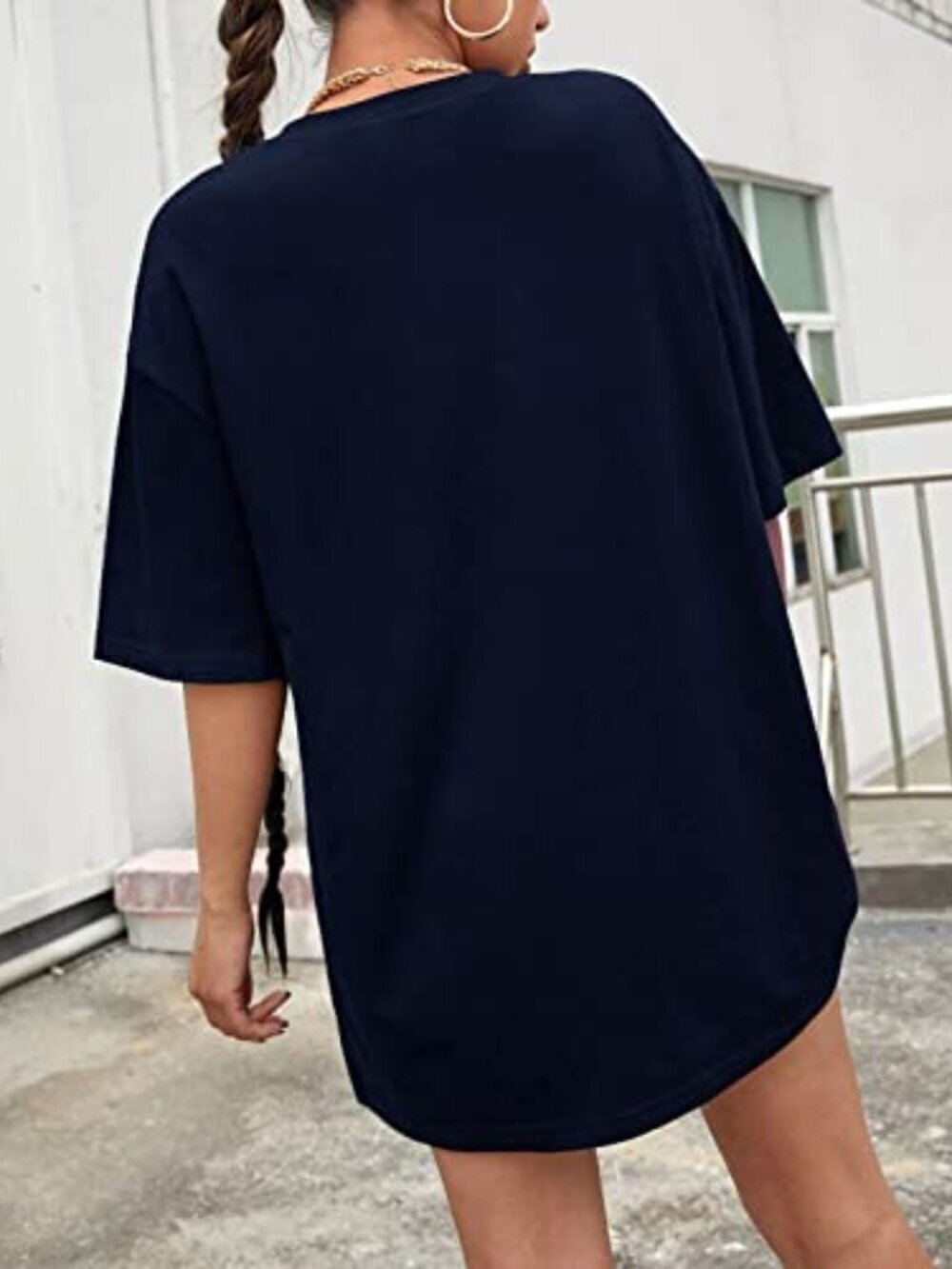 🆕 T Shirts for Women, Oversized Graphic Tees Cotton T-Shrits for Summer, - Picture 4 of 6